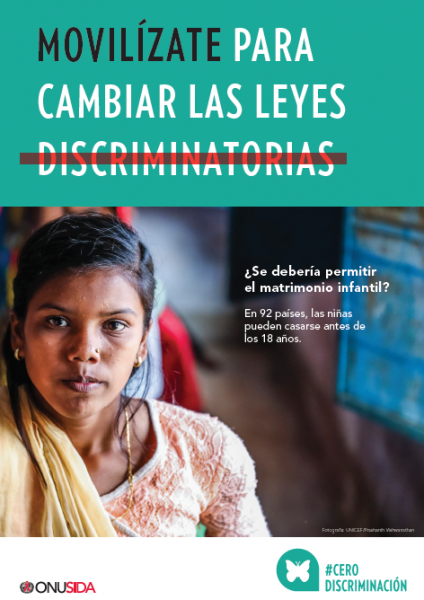 Carteles cero discriminación 2019 | ONUSIDA