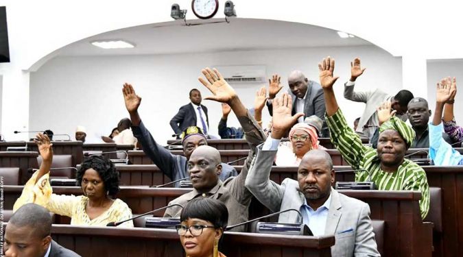 Unanimous Adoption of New Law Parliamentarians Benin