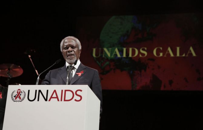 Kofi Annan. Photo: World Red Eye