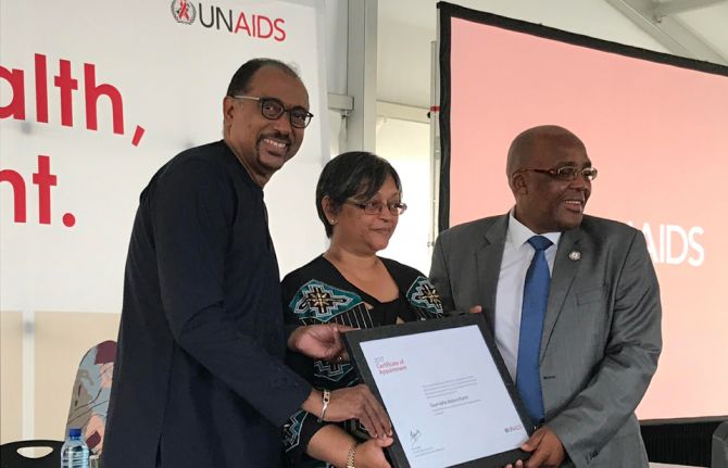 UNAIDS Executive Director appoints Professor Quarraisha Abdool Karim as a UNAIDS Special Ambassador 