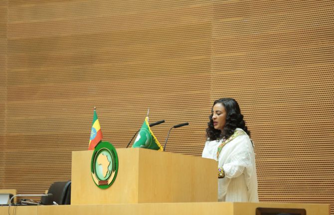 The UNAIDS Executive Director, Michel Sidibé, celebrated International Women’s Day in Addis Ababa, Ethiopia, at an event organized by the Ministry for Women, Youth and Children Affairs and supported by UNAIDS.