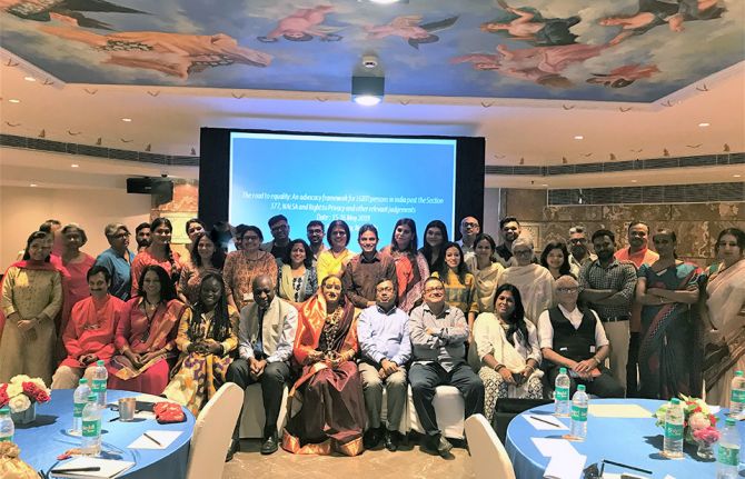 The retired Chief Justice of Delhi High Court was speaking at a meeting hosted by UNAIDS and partners in New Delhi, India, on 15 and 16 May on the rights of lesbian, gay, bisexual, transgender and intersex (LGBTI) people in India. 