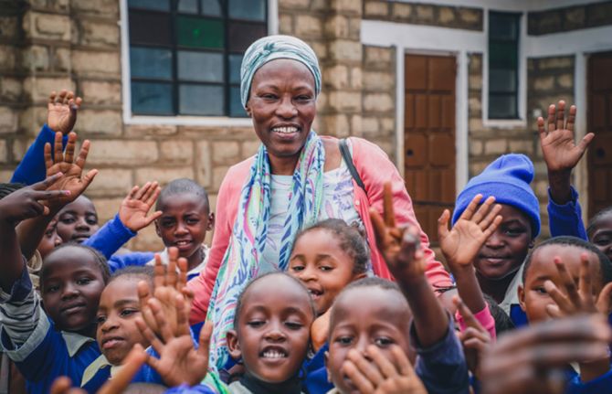 Many women couldn’t afford a school uniform for their children. Today, Ms Ringera is proud that many have put their children through university. Credit: Claire Wiley