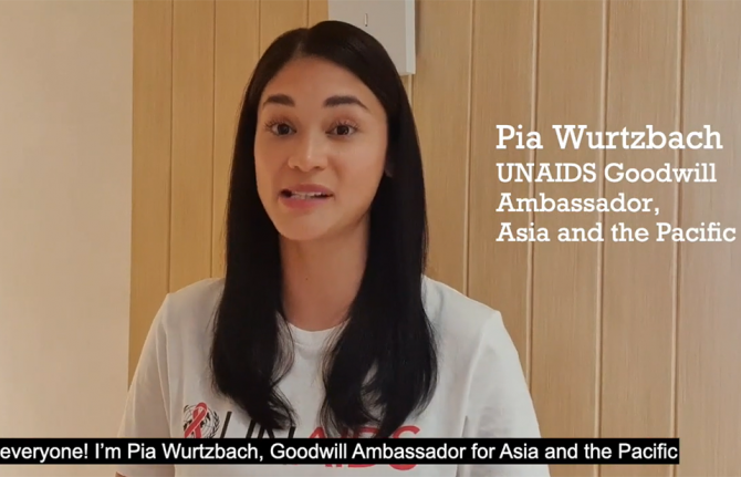 Pia Wurtzbach, Miss Universe 2015 and UNAIDS Goodwill Ambassador for Asia and the Pacific, has long been an advocate for the AIDS response in the Philippines and the rest of the region.