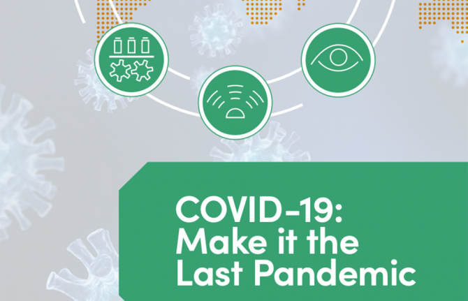 On 12 May 2021, the Co-Chairs of the Independent Panel, Her Excellency Ellen Johnson Sirleaf and the Right Honourable Helen Clark, presented the Panel’s findings and recommendations which are published in the Panel Report, entitled COVID-19: Make it the L