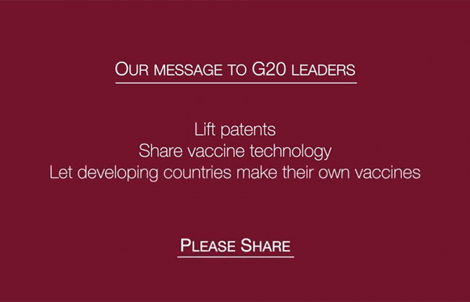 The report, “A Dose of Reality,” found that of the 1.8 billion COVID vaccine donations promised by rich nations only 261 million doses – 14 per cent – have been delivered to date, while western pharmaceutical companies have delivered only 12 per cent of t