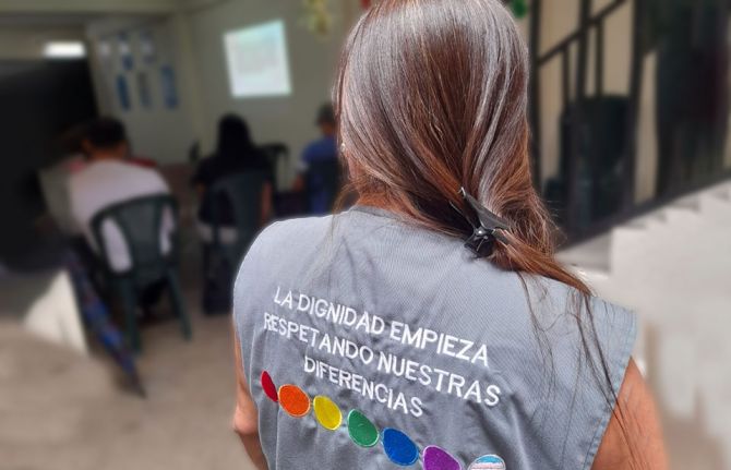 As millions of people around the world march in the streets of several big cities this month of June to celebrate and honor  Pride Month, in Guatemala, over 200 LGBTIQ+ people in human mobility - applicants for refugee or asylum status or nationals and fo