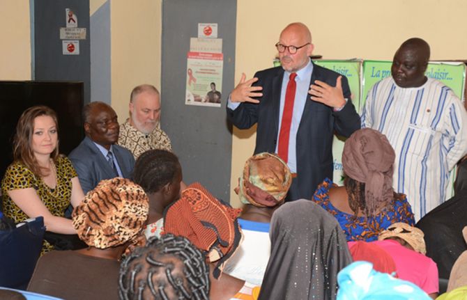 Luxembourg committed to accelerating the AIDS response in western and central Africa