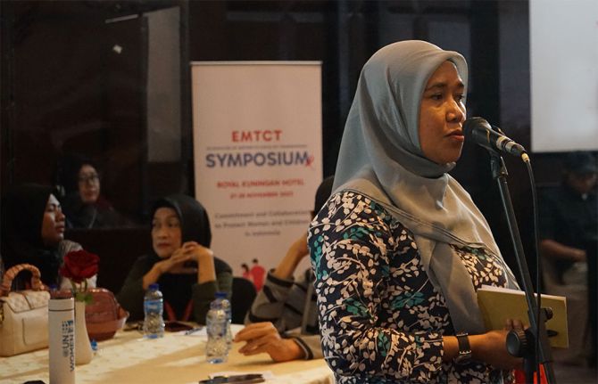 Community leadership driving progress to eliminate mother-to-child HIV transmission in Indonesia