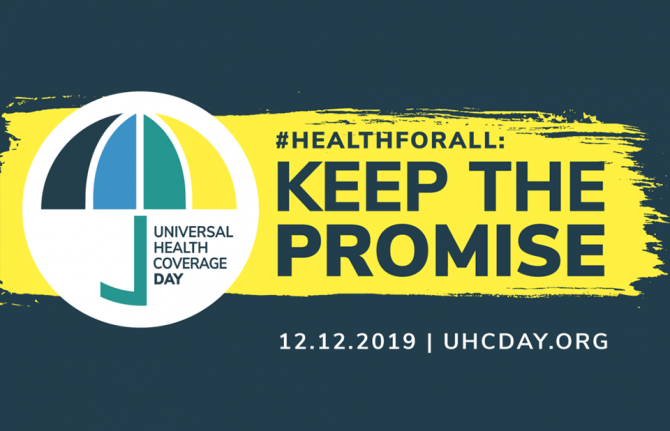 On Universal Health Coverage Day, I stand in solidarity with all people who lack access to the health services that they need.