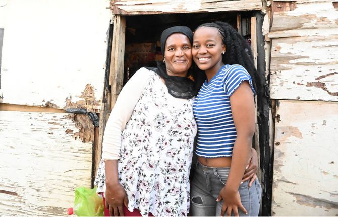 Aziwe is 19 years old and lives with her mother, Phatiswa, in an informal settlement called Umlazi, near Durban, South Africa. Both women are living with HIV and both are full of energy, love, hope and optimism for the future.