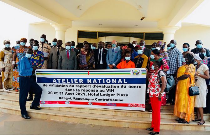 Group photo with participants at national workshop on HIV and gender.JPG