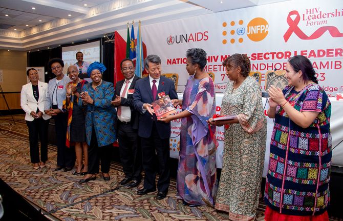 Government leaders reaffirm their commitment to accelerate HIV prevention efforts to reduce new HIV infections