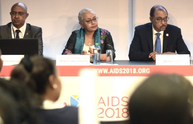 A meeting at the 2018 International AIDS Conference, being held from 23 to 27 July in Amsterdam, Netherlands, has showcased how Kenya is responding to the challenges and opportunities on the way towards validation of the elimination of mother-to-child tra