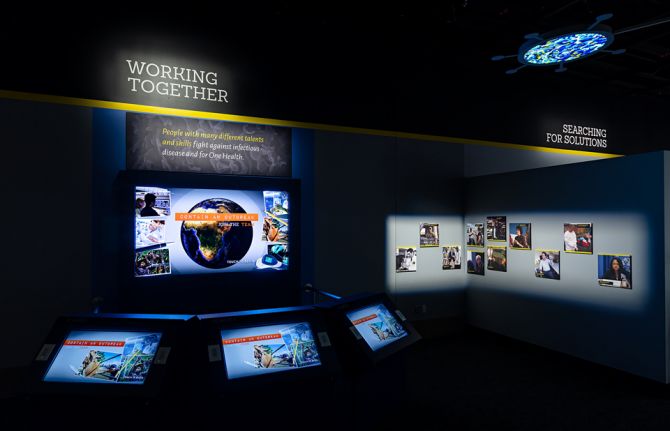 Smithsonian exhibition features UNAIDS data in a look at various viruses