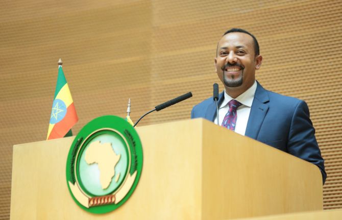 During the event Mr Sidibé congratulated the Prime Minister and the Government of Ethiopia for its bold reforms in addressing the gender gap by appointing women to leadership positions in all sectors