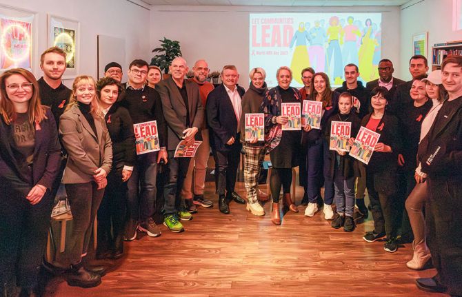 UNAIDS commemorates World AIDS Day in Berlin alongside communities delivering life-saving HIV services in Germany and Ukraine