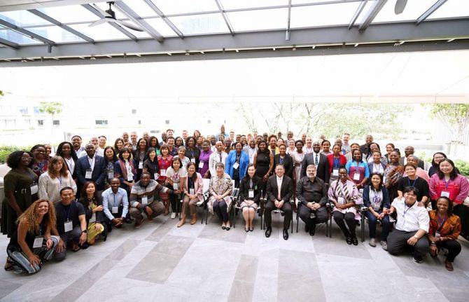 Stigma and discrimination learning exchange participants: Teams from Botswana, Ghana, Ivory Coast, Jamaica, Mozambique, South Africa, Thailand and Zambia have shared strategies to lower HIV-related stigma and discrimination during a learning exchange from