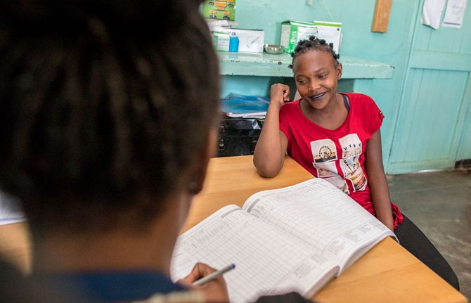 The Centre for Sexual Health and HIV/AIDS Research Zimbabwe (CeSHHAR Zimbabwe) clinic, Mutare, Zimbabwe, 6 November 2019. UNAIDS/C. Matonhodze.