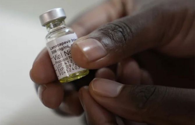 HIV advocates hope lenacapavir, a long-acting, injectable HIV-prevention drug, could be a game changer in the fight against the virus.Nardus Engelbrecht / AP file