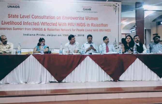 Women living with HIV in Rajasthan push for social protection and economic opportunities