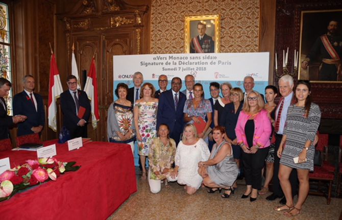 Monaco has joined a network of more than 250 cities worldwide by signing the Paris Declaration, making a commitment to Fast-Track its response to the HIV epidemic and adopt the 90–90–90 targets.